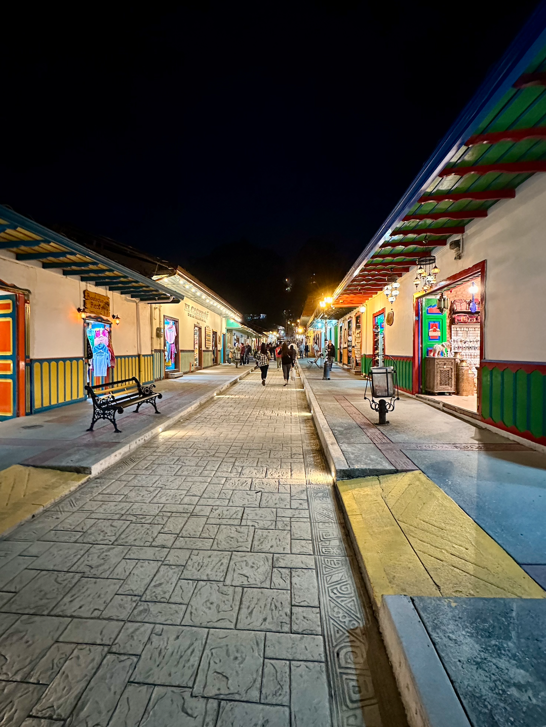 Colorful streets in Bogota
