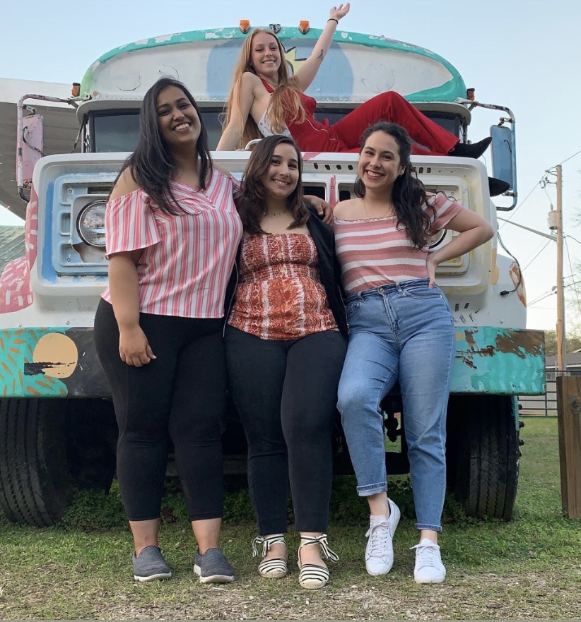 Group photo with my roommates during exchange